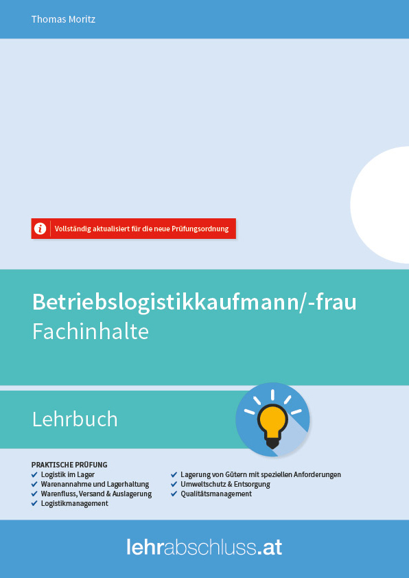 Kombi - Betriebslogistik - Fachinhalte Lehrbuch
