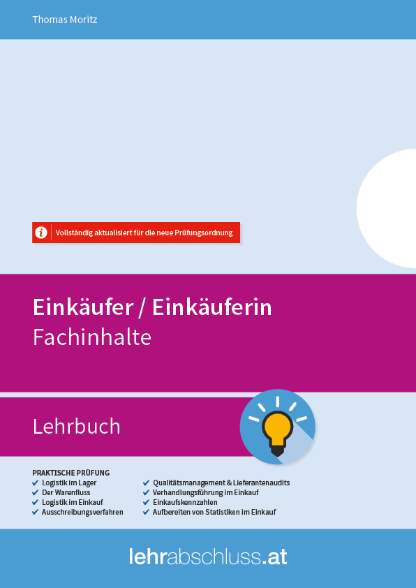 Kombi - Einkäufer/-in - Fachinhalte Lehrbuch